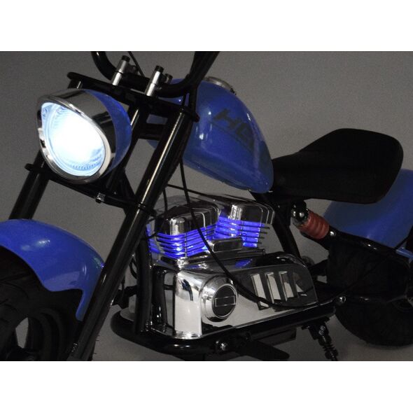 Elektryczny Motor Chopper na akumulator dla dzieci max 80kg manetka PA0318 EDUKAMP