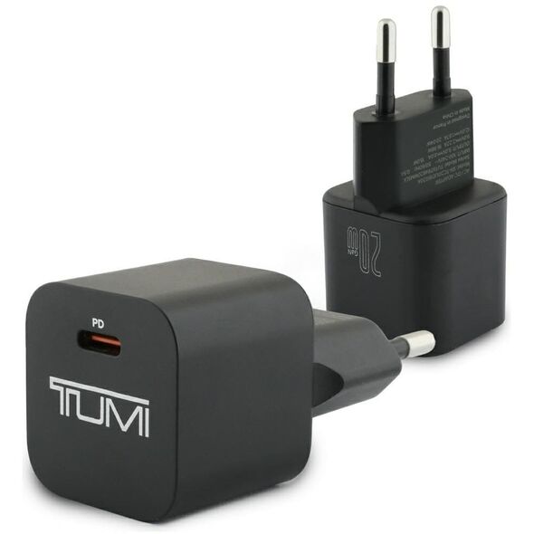 Ładowarka sieciowa TUMI Smart Power 20W  USB-C czarny