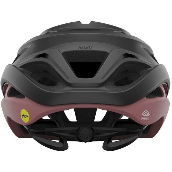 Kask szosowy GIRO HELIOS SPHERICAL MIPS Rozmiar kasku: M(55-59 cm), Wybierz kolor: Metallic Coal Dusty Rose