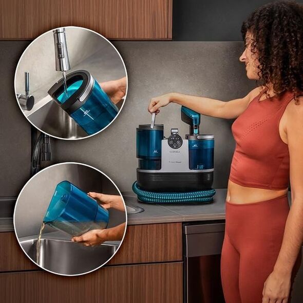 Cecotec Conga 7000 Carpet&Spot Clean Steam XXL Odkurzacz piorący