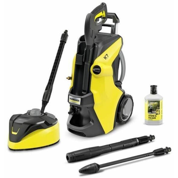Kärcher high-pressure cleaner K 7 Power Flex Home (yellow/black, with dirt blaster and surface cleaner T 7)