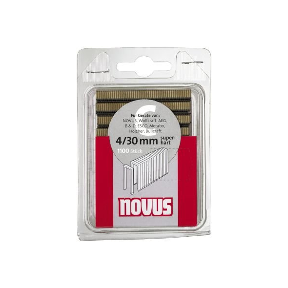 Novus Zszywki wąskie typ C 4/26mm 1100szt. 042-0393