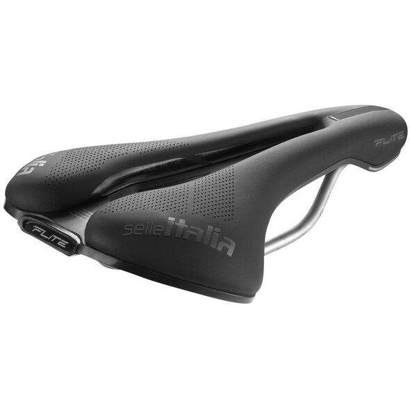 Siodło SELLE ITALIA FLITE BOOST GRAVEL TI316 SUPERFLOW L (id match L3), 232g, Czarne (NEW 2025)
