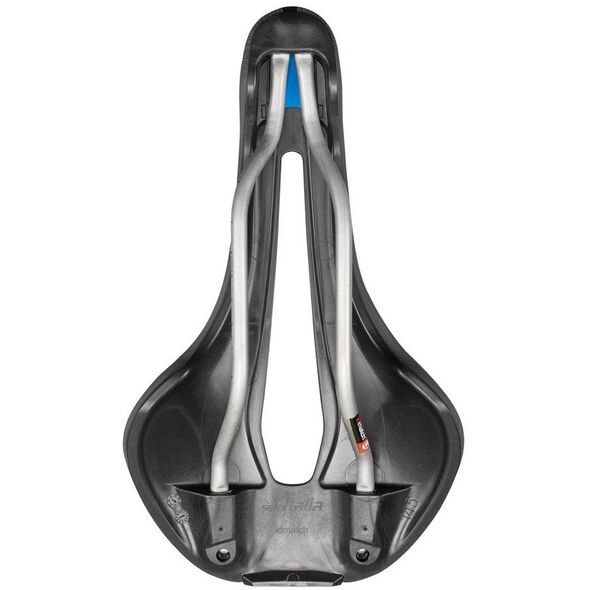 Siodło SELLE ITALIA FLITE BOOST GRAVEL TI316 SUPERFLOW L (id match L3), 232g, Czarne (NEW 2025)