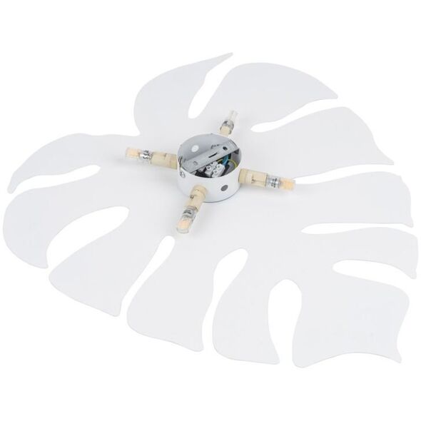 TK Lighting Monstera 5915 kinkiet lampa ścienna 4x6W G9 biały