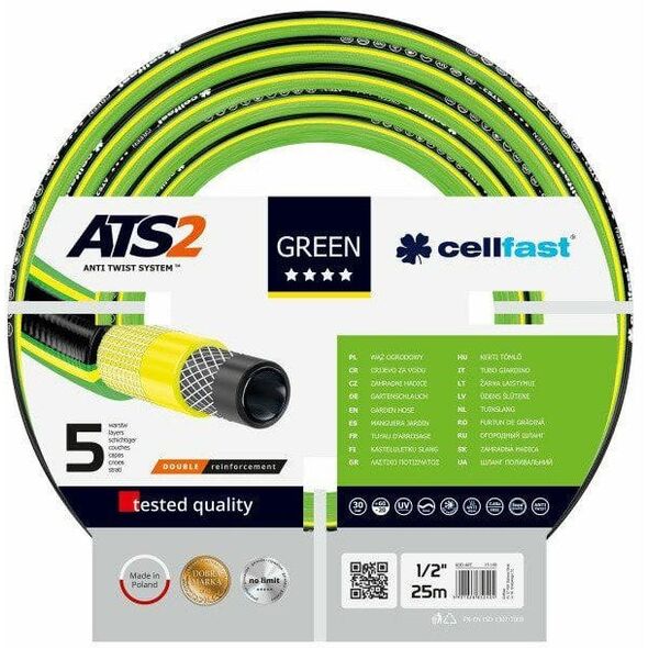 Wąż ogrodowy Cellfast GREEN 1/2" 20 m