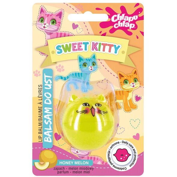 CHLAPU CHLAP Błyszczyk do ust Sweet Kitty - miodowy melon 1szt