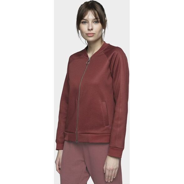4f Bluza damska H4L21-BLD021 burgund r. M