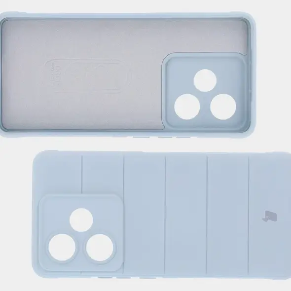 Pancerne etui Bizon Case Tur do Realme GT 7 / 7T jasnoniebieskie