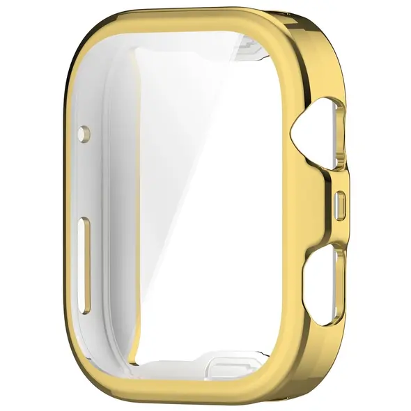 Etui z osłoną ekranu Bizon Case Watch Felipe do Huawei Watch Fit 4 Pro złote