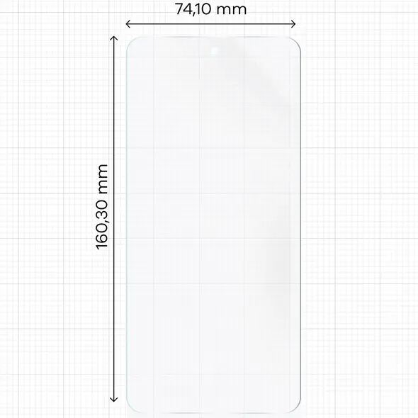 Folia matowa Bizon Glass Film Sun do Nothing CMF Phone 2 Pro [2 PACK]