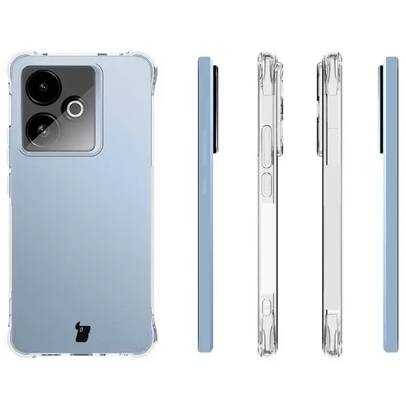 Elastyczne etui Bizon Case Salpa do Realme GT 7 / 7T przezroczyste