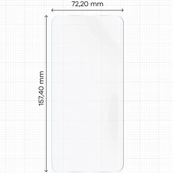 Folia hydrożelowa na ekran Bizon Glass Hydrogel Front do Vivo V50 Lite 4G / Vivo V50 Lite 5G [2 PACK]