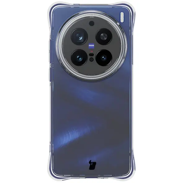 Elastyczne etui Bizon Case Salpa do Vivo X200 Pro przezroczyste