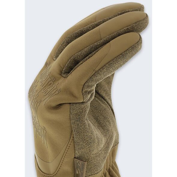 Τακτικές χειμερινές γάντια Mechanix ColdWork FastFit Coyote, μέγεθος L