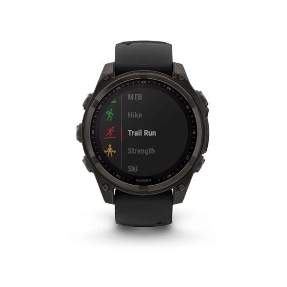 Zegarek Garmin Fenix 8 Solar Sapphire Titanium Carbon Grey