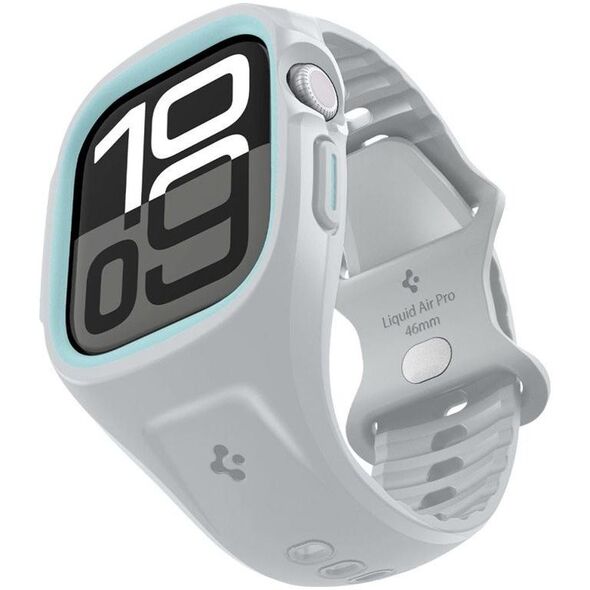 Spigen Liquid Air Pro - Pasek z obudową do Apple Watch 10 46 mm (Grey)