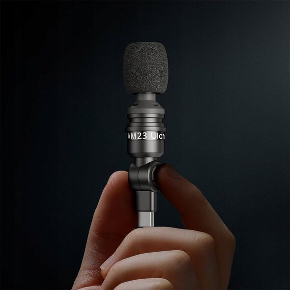 Mini Mikrofon Type-c Usb-c Lavalier Do Telefonu Laptopa Kamery / Ulanzi Am23