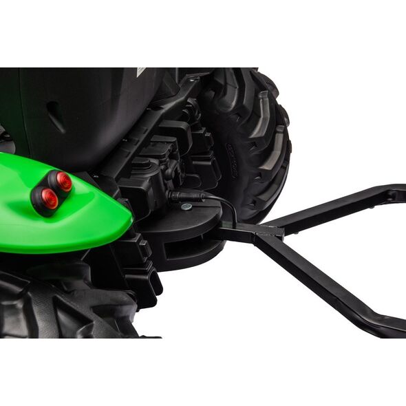 Traktor Na Akumulator HC-306 Z Przyczepą Jasno Zielony 24V