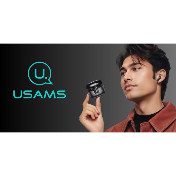 Earphones Bluetooth TWS USAMS IF27 wireless black