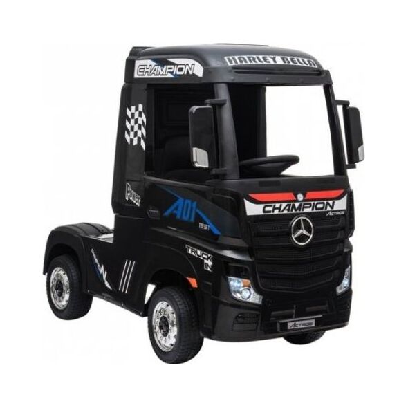 Lean Sport Auto na Akumulator Mercedes Actros Czarny Lakierowany MP4