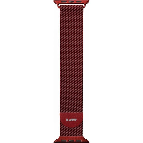 Laut Steel Loop - Stalowy pasek do zegarka Apple Watch 38/40 mm, czerwony