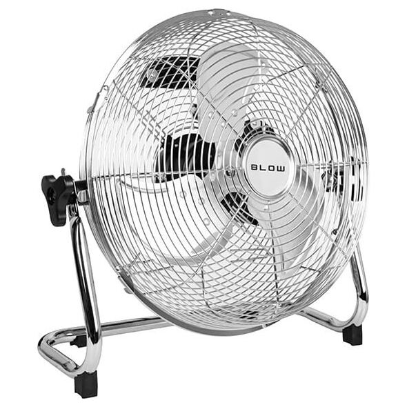 Wentylator podłogowy 12"/30cm 70W cyrkulator SREBRNY