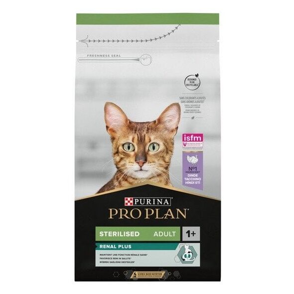 Karma dla kotów po kastracji lub sterylizacji - Purina Pro Plan INDYK 1,5kg