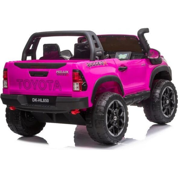 LeanToys Auto Na Akumulator Toyota Hilux Różowy