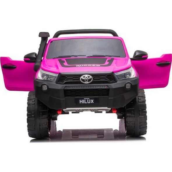 LeanToys Auto Na Akumulator Toyota Hilux Różowy