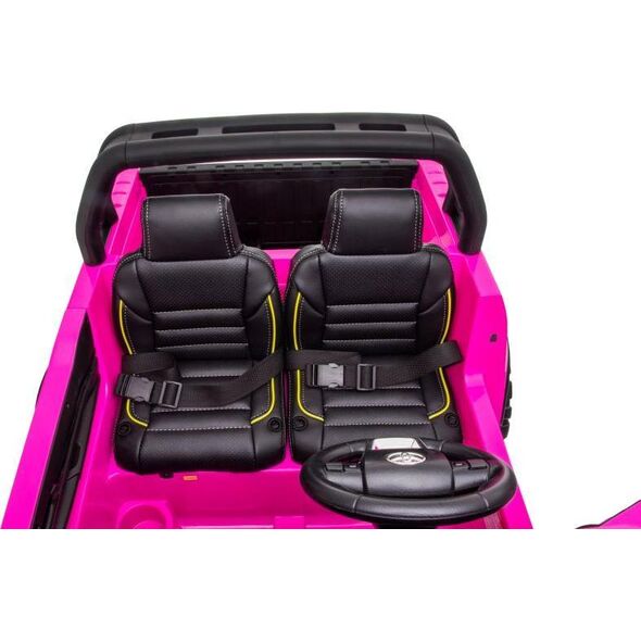 LeanToys Auto Na Akumulator Toyota Hilux Różowy
