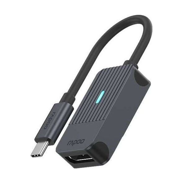 Adapter USB Rapoo UCA-1005 USB-C - DisplayPort Szary  (002176860000)