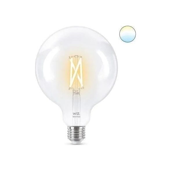 Signify WiZ Filament 60W E27 Globeform G125 Clear Einzelpack