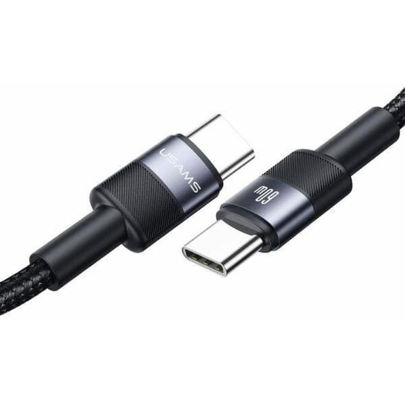 USAMS Kabel  USB-C na USB-C set 30szt.   60W 1,2m pleciony SJ724ZJ01 (US-SJ724 ) SET 30PCS
