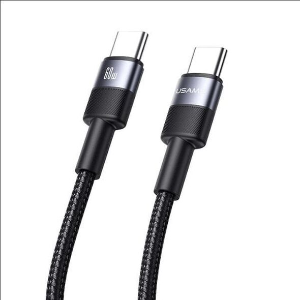 USAMS Kabel  USB-C na USB-C set 30szt.   60W 1,2m pleciony SJ724ZJ01 (US-SJ724 ) SET 30PCS