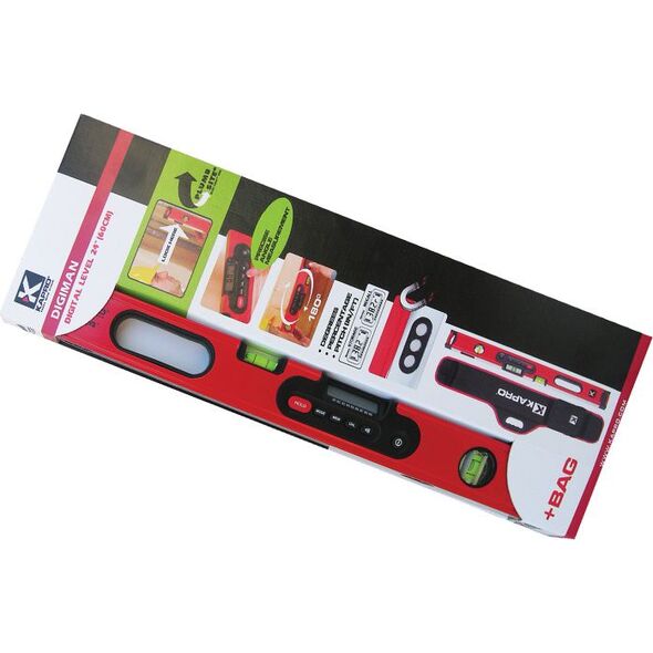 Kapro Poziomnica elektroniczna Digiman magnetyczna profesjonalna 25cm (985D-25)