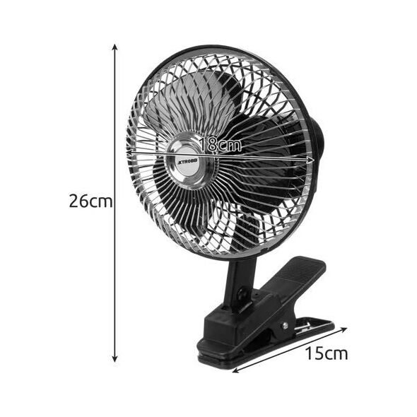 Wentylator Xtrobb WENTYLATOR OBROTOWY Z KLIPSEM XTROBB 23194