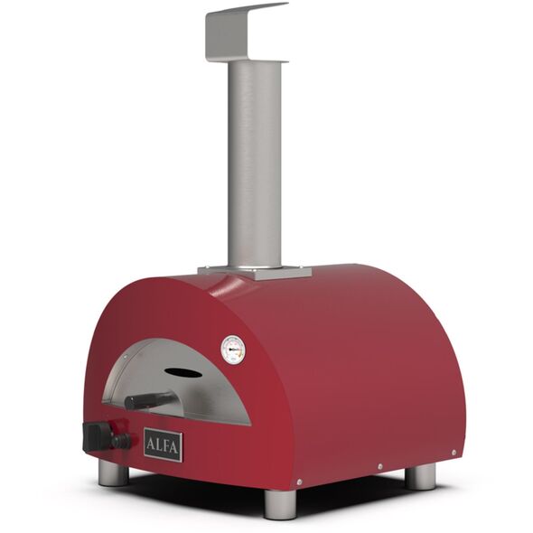 Φορητός φούρνος πίτσας Alfa Forni Linea Moderno Antique Red