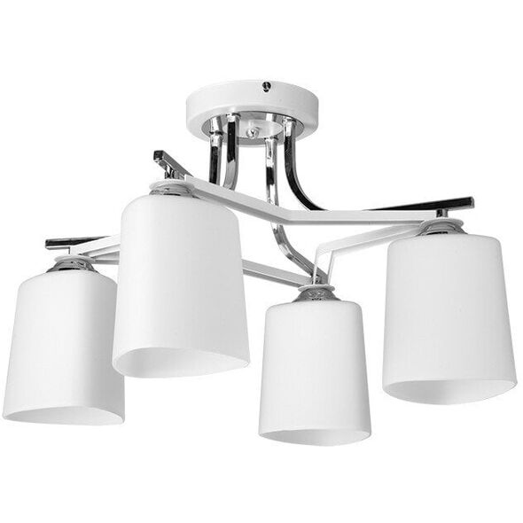 Φωτιστικό οροφής VENTI, E27, 4 x 60 W, N2006/4, λευκό, ο52 x υ30 εκ