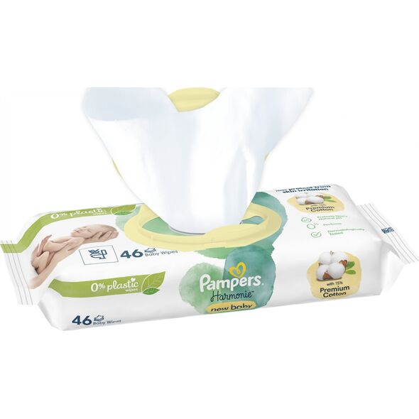 Drėgnos servetėlės Pampers Harmonie New Baby, 414 vnt.