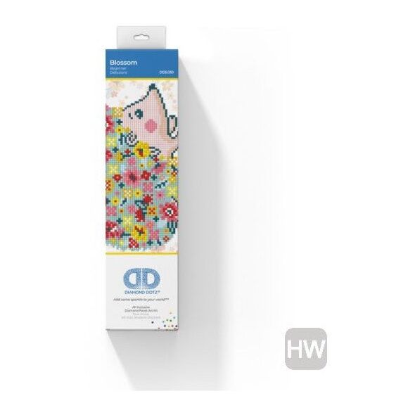 DIAMOND DOTZ Διαμαντένιο κέντημα Diamond Dotz Floral σκαντζόχοιρος 33x31cm DD3030 13912996 4895225913107
