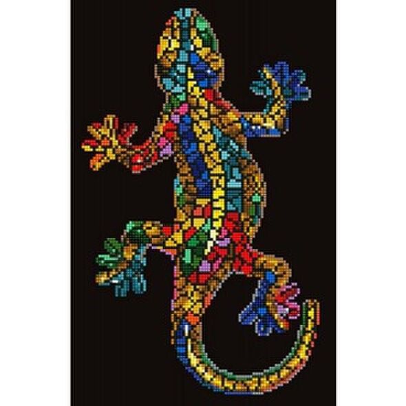 DIAMOND DOTZ Διαμαντένιο κέντημα Diamond Dotz Gekko paua Lizard 29x43cm DDK6002 13912999 4895225911745