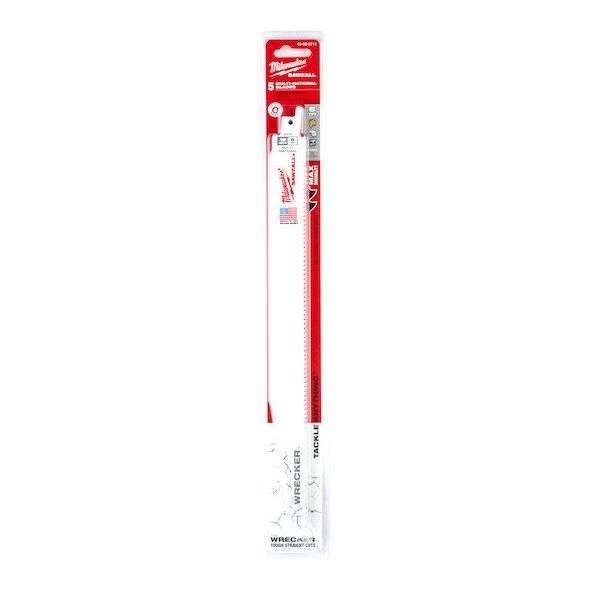 Πριόνι MILWAUKEE WRECKER 300mm 7/11T /5τμχ.
