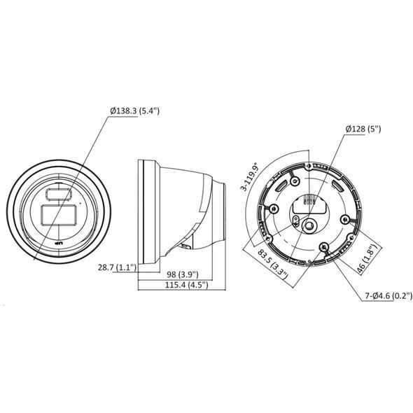 KAMERA IP DS-2CD2346G2H-IU(2.8MM)(EF)(BLACK)/PL DarkFighter AcuSense - 4Mpx 2.8mm Hikvision