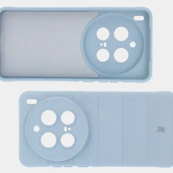 Pancerne etui Bizon Case Tur do Vivo X200 Pro jasnoniebieskie