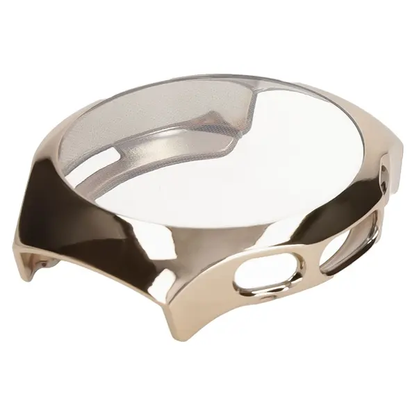 Etui z osłoną ekranu Bizon Case Watch Felipe do Huawei Watch 5 46mm złote
