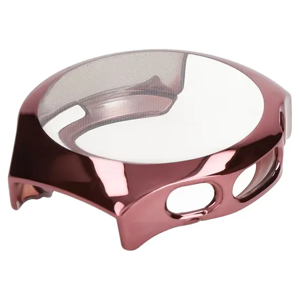 Etui z osłoną ekranu Bizon Case Watch Felipe do Huawei Watch 5 42mm różowe