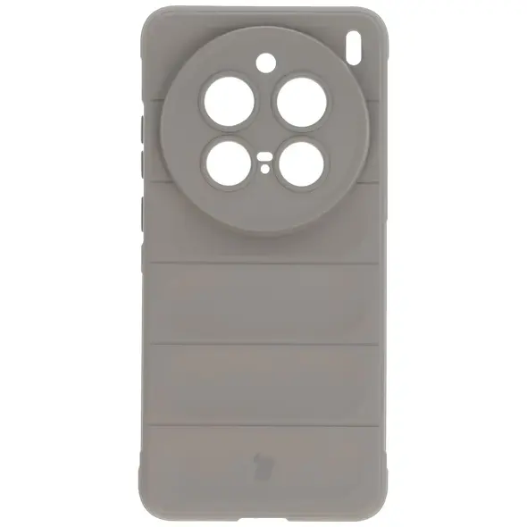 Pancerne etui Bizon Case Tur do Vivo X200 Pro jasnoszare