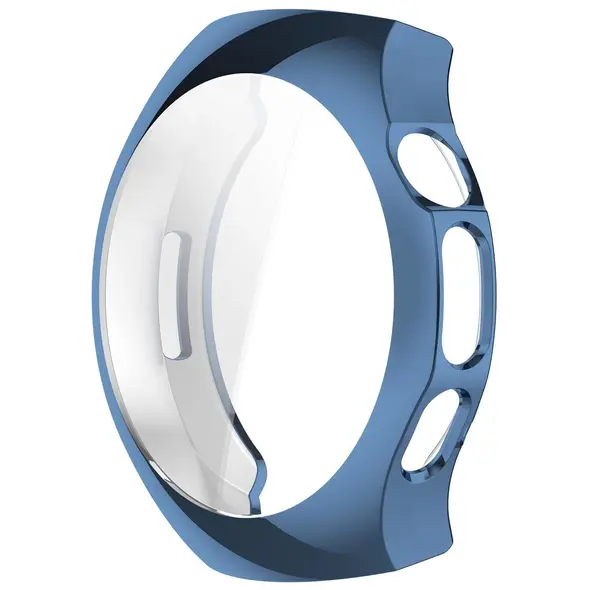 Etui z osłoną ekranu Bizon Case Watch Felipe do Huawei Watch 5 42mm niebieskie
