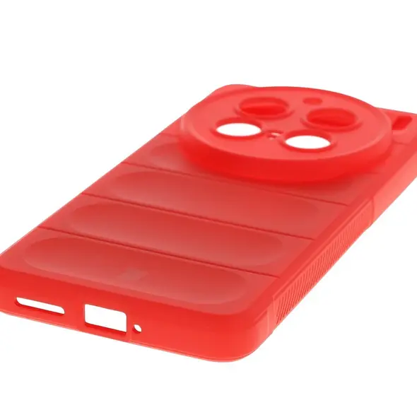 Pancerne etui Bizon Case Tur do Vivo X200 Pro czerwone